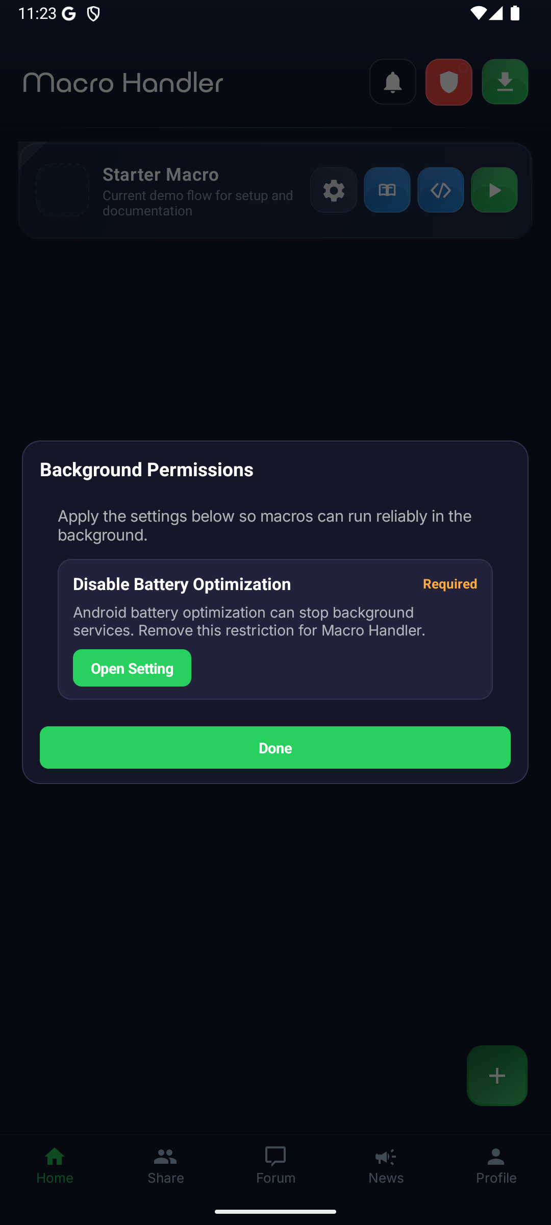 OEM battery checklist