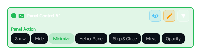 Panel Control (PANEL_CONTROL) block card